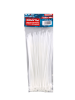 Хомуты нейлоновые  4x200 мм, 100 шт, белые, "MAXIMUM" (2618)